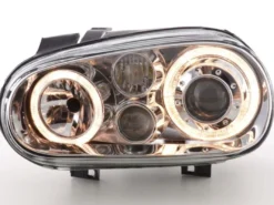 Angel Eyes Strålkastare Krom VW Golf MK4 1998-2003