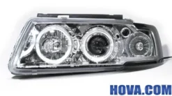 Angel Eyes Strålkastare Krom VW Passat (B5/3B) 1997-2000