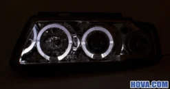 Angel Eyes Strålkastare Krom VW Passat (B5/3B) 1997-2000