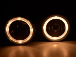 Angel Eyes Strålkastare Svart BMW E32/E34 Sedan & Touring
