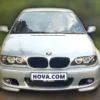 Angel Eyes Strålkastare Svart BMW 3-Serien E46 Coupe/Cabriolet 2003-2005