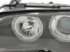 Angel Eyes Strålkastare Svart BMW 3-Serien E46 Coupe/Cabriolet 2003-2005