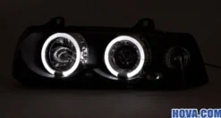 Angel Eyes Strålkastare Svart BMW 3-Serien E36 Sedan/Touring 1991-1998