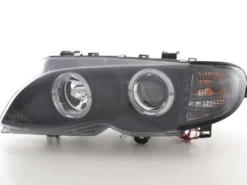 Angel Eyes Strålkastare Svart BMW 3-Serien E46 Sedan/Touring 2001-2005
