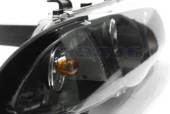 Angel Eyes Strålkastare Svart BMW 3-Serien E46 Sedan/Touring 1998-2001