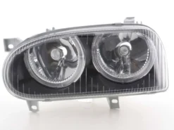 Angel Eyes Strålkastare Svart VW Golf MK3 1991-1997