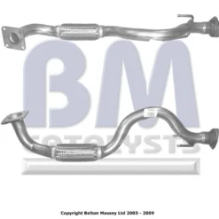AVGASRÖR FRAM till SEAT Leon Toledo VW Golf Bora