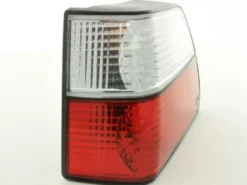 Baklampor Krom/Röd VW Golf MK2