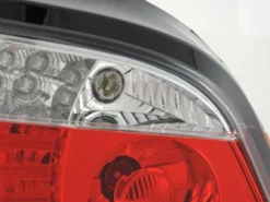 Baklampor LED Krom/Röd BMW 5-Serien E60 2003-2007