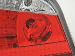 Baklampor LED Krom/Röd BMW 5-Serien E60 2003-2007