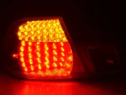 Baklampor LED Krom/Röd BMW 3-Serien E46 Cabrio 1999-2003
