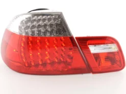 Baklampor LED Krom/Röd BMW 3-Serien E46 Cabrio 1999-2003
