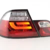 Baklampor LED Krom/Röd BMW 3-Serien E46 Coupe 1999-2002