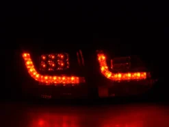 Baklampor LED Svart VW Golf MK6 2008-2013