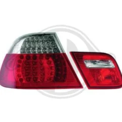 Baklampor LED Vit/Röd BMW 3-Serien E46 Coupe 1999-2003