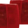 Baklampor Röd Audi 100 1991-
