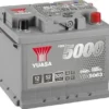 Bilbatteri SMF Yuasa Silver YBX5063 12V 52Ah 520A