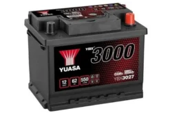 Bilbatteri SMF Yuasa YBX3027 12V 62Ah 550A