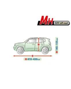 Bilöverdrag Membrane Garage MH SUV 410–430 cm – Grön