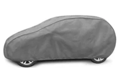 Bilöverdrag Mobile Garage M1 Hatchback 355–380 cm – Grå