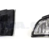 Blinkers till Spegelkåpor Vita Volvo C70, S40, V50