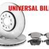 Bromssats fram – 308 mm skivor – VW Transporter T5/T6 / Multivan