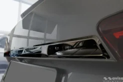 Dekorlist baklucka Skoda Fabia IV 2021– Blank Svart