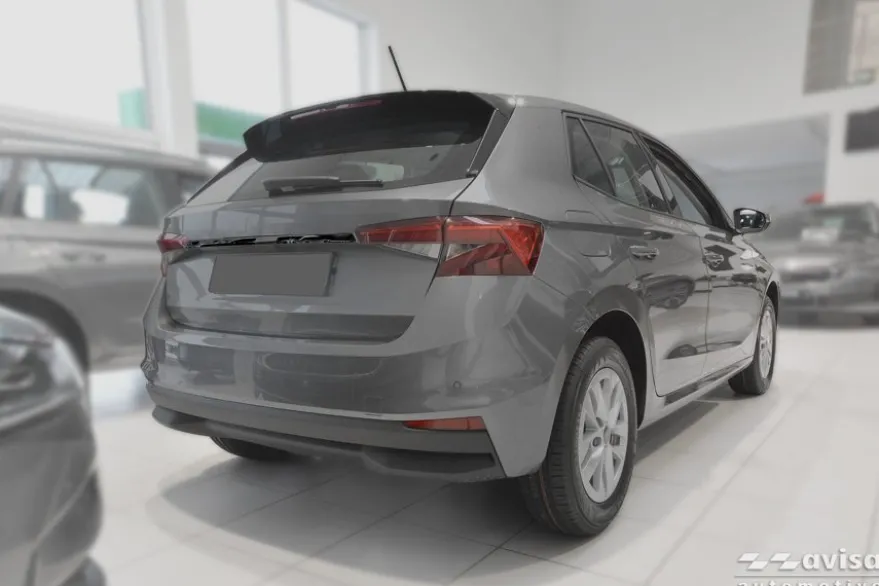 Dekorlist baklucka Skoda Fabia IV 2021– Blank Svart