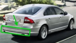 Dekorlist Bakre Stötfångare Volvo S80 2007-