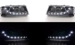 Devil Eyes Strålkastare Krom Skoda Octavia MK1 (1U)