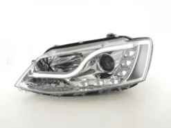 Devil Eyes Strålkastare Krom VW Jetta MK6 2010-2013
