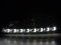 Devil Eyes Strålkastare Svart Ford Focus MK2 2004-2008