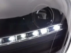 Devil Eyes Strålkastare Svart VW Golf MK5 2003-2008