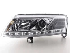 Devil Eyes Strålkastare Xenon Krom Audi A6 (C6/4F) 2004-2008