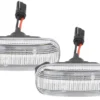 Dynamisk Led Skärmblinkers Vit Audi A3 A4 A6