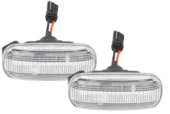 Dynamisk Led Skärmblinkers Vit Audi A3 A4 A6