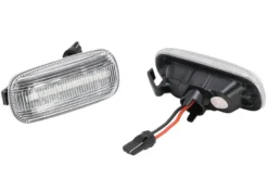 Dynamisk Led Skärmblinkers Vit Audi A3 A4 A6