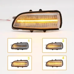 Dynamisk LED Spegelblinkers Volvo V70, C70, S80, S60, V50, V40, S40, C30