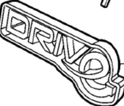 Emblem ''DRIVe'' Volvo C30, S40N/V50