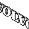 Emblem ''VOLVO'' Volvo V70, XC70 2005-2007