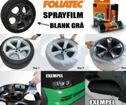 FoliaTec Sprayfilm Antracit-Grå 1x Burk 400ml (ca 2st fälgar)
