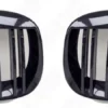 Grillar/Njurar Blank-Svart BMW 6-Serie E63 Coupe, E64 Cab 2003-2010