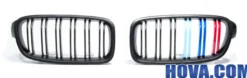 Grillar/Njurar Svart med M-Färg BMW 3-Serien F30/F31 2012->