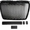 Grill Blank-Svart Audi A3 8P 2003-2008