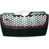 Grill Svart GTI-Look VW Golf MK5 2003-2008