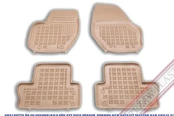 Gummimatta Beige Audi Q7 2015-