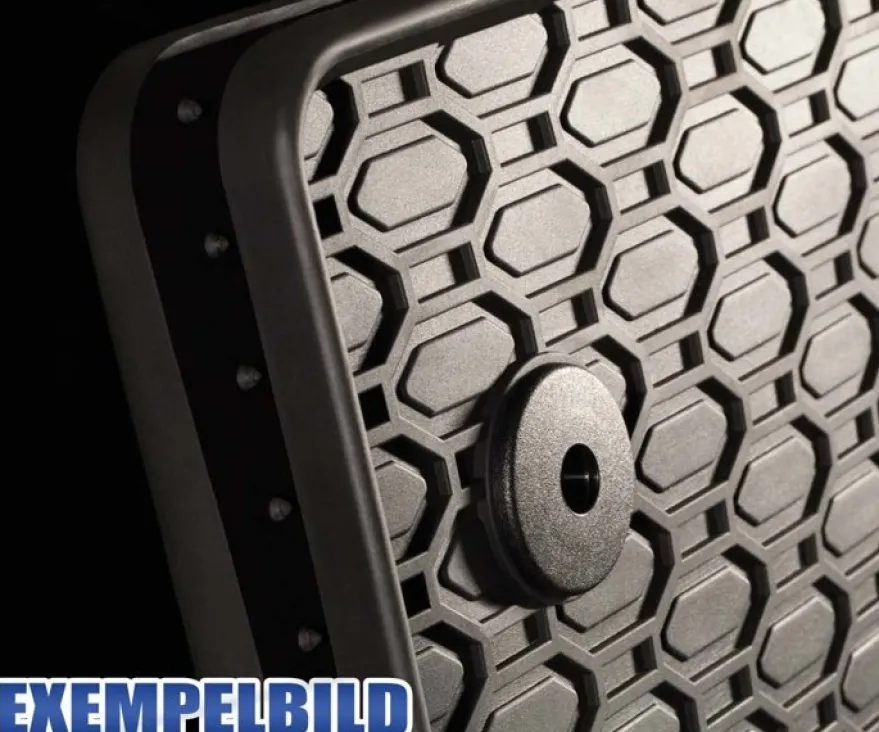 Gummimatta Svart Citroen Berlingo MK2 / Peugeot Partner MK2 2st