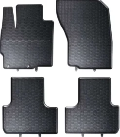 Gummimatta Svart Citroen C-Crosser / Mitsubishi Outlander III / Peugeot 4007