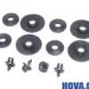 Gummimatta Svart Isuzu D-Max II 2011-2019