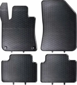 Gummimatta Svart Peugeot 308 II